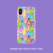 Net red forest small house Rainbow bear glory 20 mobile phone case mate20 cute p30pro p20 hard case all-inclusive frosted