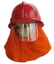 Fire rescue fire protection and heat insulation helmet ABS Forest flame retardant shawl helmet 97 fire protection helmet