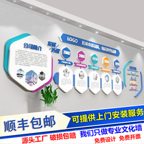 The companys enterprise development process Image Wall timeline cultural wall decoration 3d three-dimensional cultural wall stickers custom design