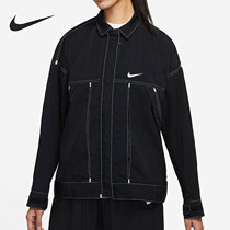 Nike Nike official 2022 womens tooling sports casual lapel jacket jacket coat DM6204-010