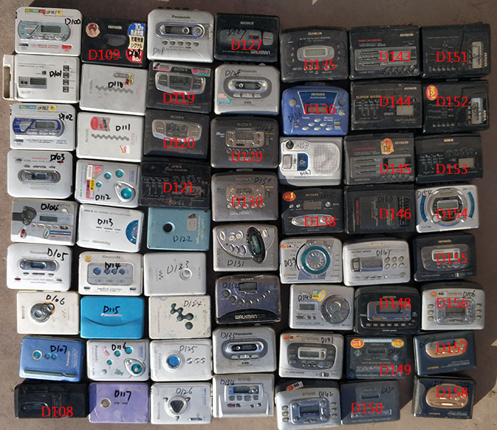 Antique tape player portable Walkman cassette player Iowa Sony radio nostalgic collection accessories machine