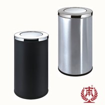 Southern GPX-110B Hong Kong-style trash can Stainless steel large lobby corridor trash can store floor soot bucket