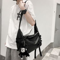 Oxford cloth shoulder bag mens bag Shoulder Bag Mens Tide brand leisure function student tooling bag Japanese postman backpack