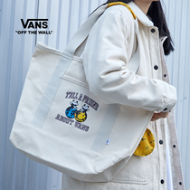 Vans Vans Official Cream Fun Panda Print Couple Tote Bag