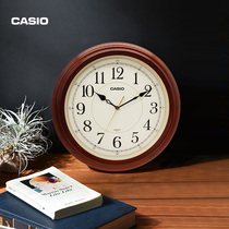 CASIO (CASIO) wall clock mute living room clock modern quartz clock fashion creative wall watch IQ-121S