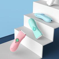 Newborn baby full moon hair clipper small push trimmer hair electric hair clipper child shaved head mute
