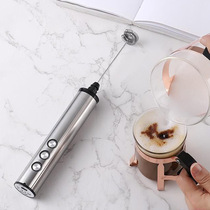 Electric Milk Frozer Home Coffee Brewer Milk Whipped beater Stirrers Eggbeater Handheld Mini