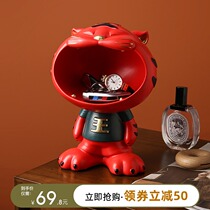 Beihanmei creative tiger porch key storage tiger year ornaments home living room new year decorations housewarming gifts