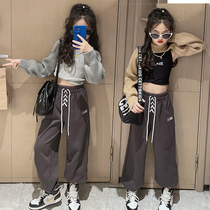Children Jazz Dance Girls Cool Fashion Girl Training Street Bangaluminum Jazz Walking Costume