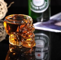 Special offer Creative Crystal Skull Skull wine glass Glass Red Wine bottle Beer glass Pirate wine glass Vodka glass
