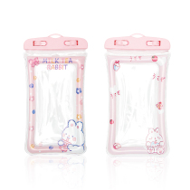 Cartoon mobile phone bag airbag waterproof bag cute transparent personality waterproof cover niche swimming shockproof bag beach sand sand