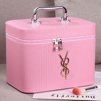 Cosmetic bag womens portable 2021 new high-grade sense of large capacity cute travel storage box small suitcase toiletries
