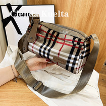 Cienda Kuelta Bag Pack Woman Large Capacity Tide Fashion 100 Hitch Handy Casual Bag Sloped Satchel Korean Edition Summer
