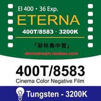 fuji fuji 400T movie roll original disc split 135 color movie light film e-cn2 sweep