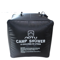 Outdoor extra large capacity 40L bath bag camping portable water bag wild bath artifact self driving tour equipment