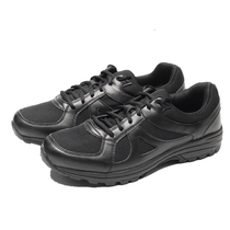 Black spring and autumn work training mesh shoes ultra light work training shoes outdoor sports running shoes