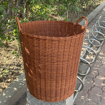 Plastic imitation rattan dirty clothes basket home change dirty clothes storage basket dirty clothes basket toys storage basket ins artifact