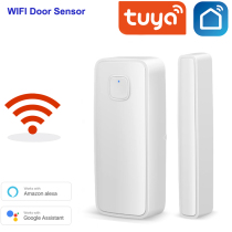 (Factory) Tuya graffiti smart WiFi door magnetic support voice speaker WIFI door sensor
