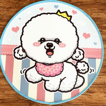 Dog mat summer usage bucket teddy bear pet mat small and medium-sized cat round sleeping mat