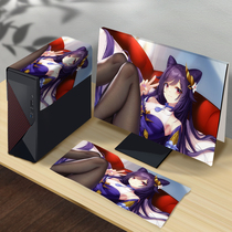  Custom computer cover Desktop LCD display cover cloth cover keyboard girl anime two-dimensional dustproof three-piece set