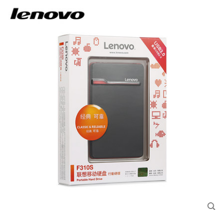 Lenovo Mobile Hard Disk F310S 500G USB 3.0 Mobile Hard Disk 500G Metal Mobile Hard Disk 2.5 inches