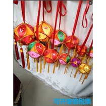 Guangxi National ancient characteristics custom pure handicraft pendant dance student throwing hydrangea game