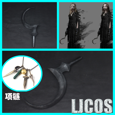 taobao agent [LJCOS] Biochemical Crisis 8 Village Moth Village Vampire Daughter Sickle Necklace COSPLAY prop