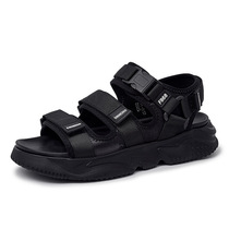  Sandals mens 2021 summer new Korean Roman sandals casual sports beach shoes mens outer wear non-slip