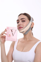 V face artifact mask lifting and tightening bandage thin face line carving crooked face correction double chin masseter muscle dislocation