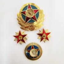 87-style LU eight seven hat emblem collar flower metal symbol collection souvenir used in 1987-2006