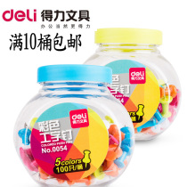 Del 0054 color I-shaped nail cork board nail pin push nail wall nail photo wall big head nail