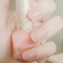 Sweet Color nude pink nail polish waterproof transparent jelly lasting not to be unpeeled and environmentally friendly fast