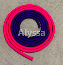 Alyssa art ti cao sheng-nylon rope 3 m-SN09 Taohong-blue-violet limit