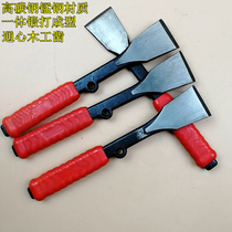Woodwork chisel high carbon steel chisel root carving blank carving carved chisel heart wooden chisel flat shovel piercing stone chisel