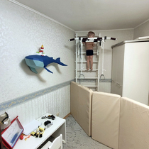 Paper has art whale island marine environmental protection theme wall home decoration wall decoration bedroom pendant wall hanging