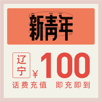  China Telecom official flagship store Liaoning mobile phone recharge 100 yuan telecom phone bill direct charge fast charging letter recharge