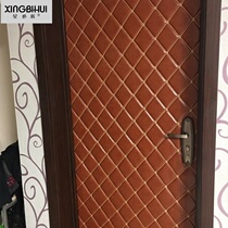 Entrance Door Soundproofing Soft Bag Sound Absorbing Security Door Self Sticking Ktv Wall Home Cinema Bag Door Leather in the door thickened
