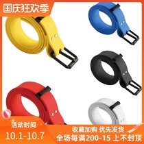 DIVEKING free diving counterweight belt FreeDiving free diving stainless steel buckle silicone belt
