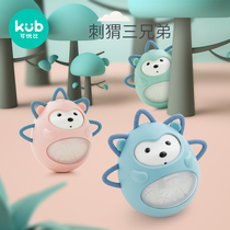 KUB Tumbler Toy 0-3-6-12 months baby music early education 0-1 years old baby soothing toy