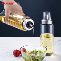 Glass oil pot leak-proof household kitchen large capacity oil pour oil tank perfume oil seasoning bottle vinegar soy sauce bottle