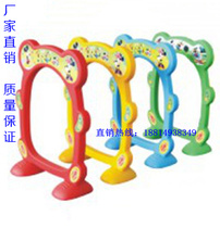 Childrens cartoon drilling hole happy drilling circle Toddler climbing fun tunnel Plastic drilling hole hurdle Kindergarten indoor toy