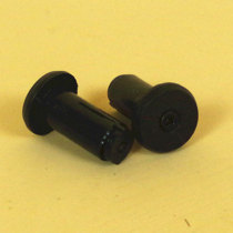 Anti-fall handle plug to protect handlebar handle cover children slide handlebar plug screw lock plug