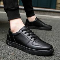 Fashion popular trendy shoes mens board shoes teenagers Korean students Black sneakers casual shoes Joker mens shoes