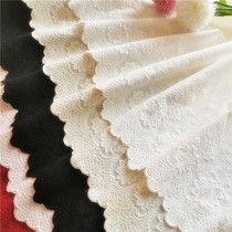 Width 22cm Sen female skirt hem fabric Home textile clothing accessories boutique DIY pure cotton cloth embroidery lace edge
