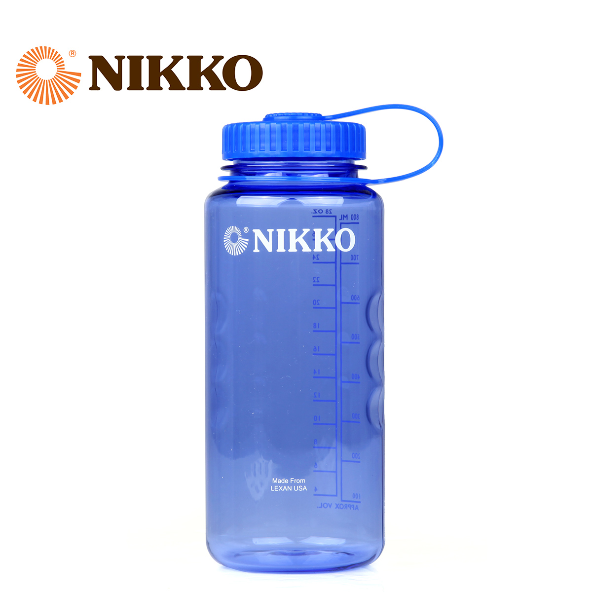 Nikko 800 ml daily high outdoor portable water bottle plastic water bottle wide mouth, large capacity and portable NCW800