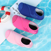 Summer adult sandals Children Diving Snorkeling swimming shoes baby seaside water park non-slip soft bottom to catch the sea shoes