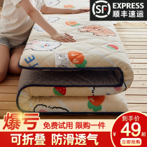 Mattress pad Household tatami mattress Summer student dormitory single sponge pad quilt hard pad Rental special