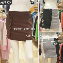 Korea 21 spring PEARLY GATES golf female golf lace irregular stitching skirt skirt