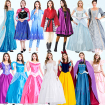 Halloween adult costume cos Aisha snow Cinderella Princess Annabel dress adult costume clothes