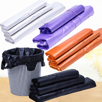 Garbage bag home padded medium and large black hand vest pull bag wholesale disposable plastic bag kitchen
